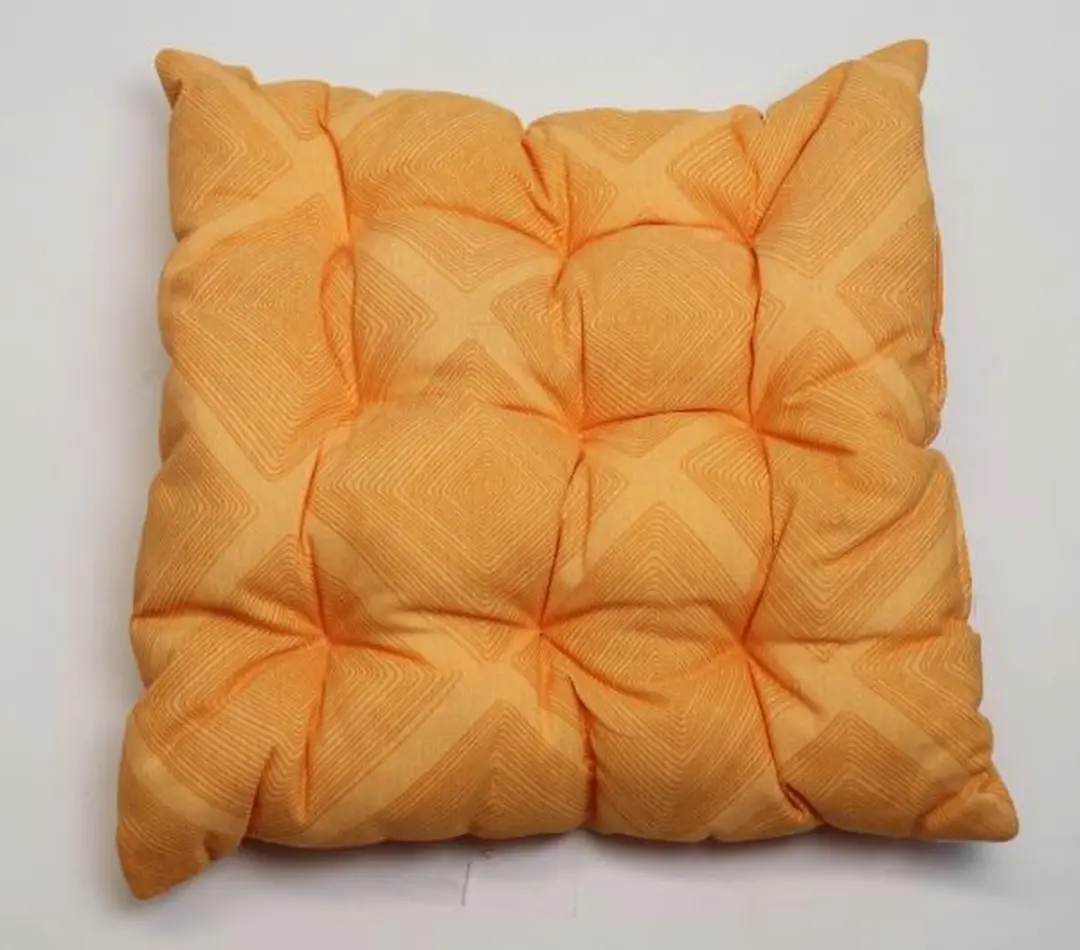 Madison Toscane zitkussen 46x46 cm Viro yellow