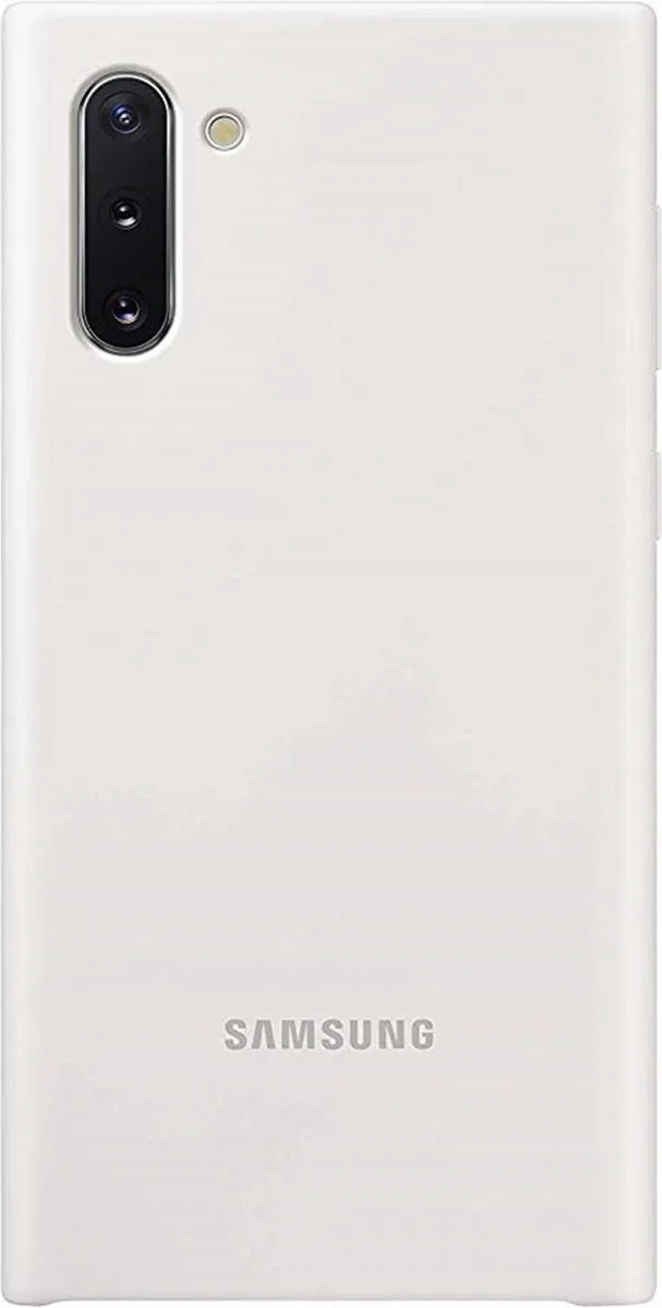 Samsung Silicone Hoesje Galaxy Note 10 - Wit