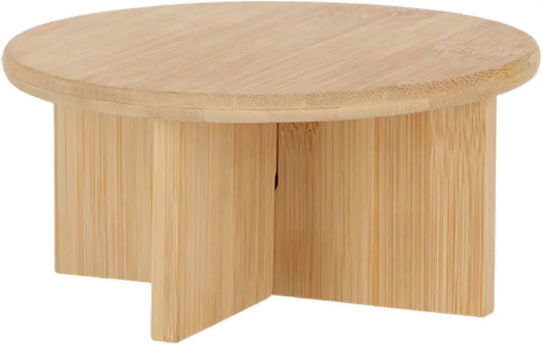 Esschert Design Plantentafeltje Bamboe D18cm H8.5cm