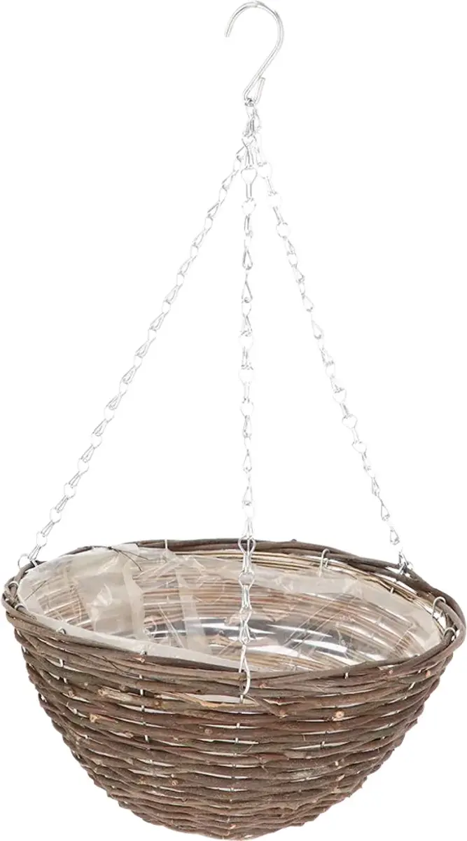Hanging basket vlechtwerk wilg 30cm