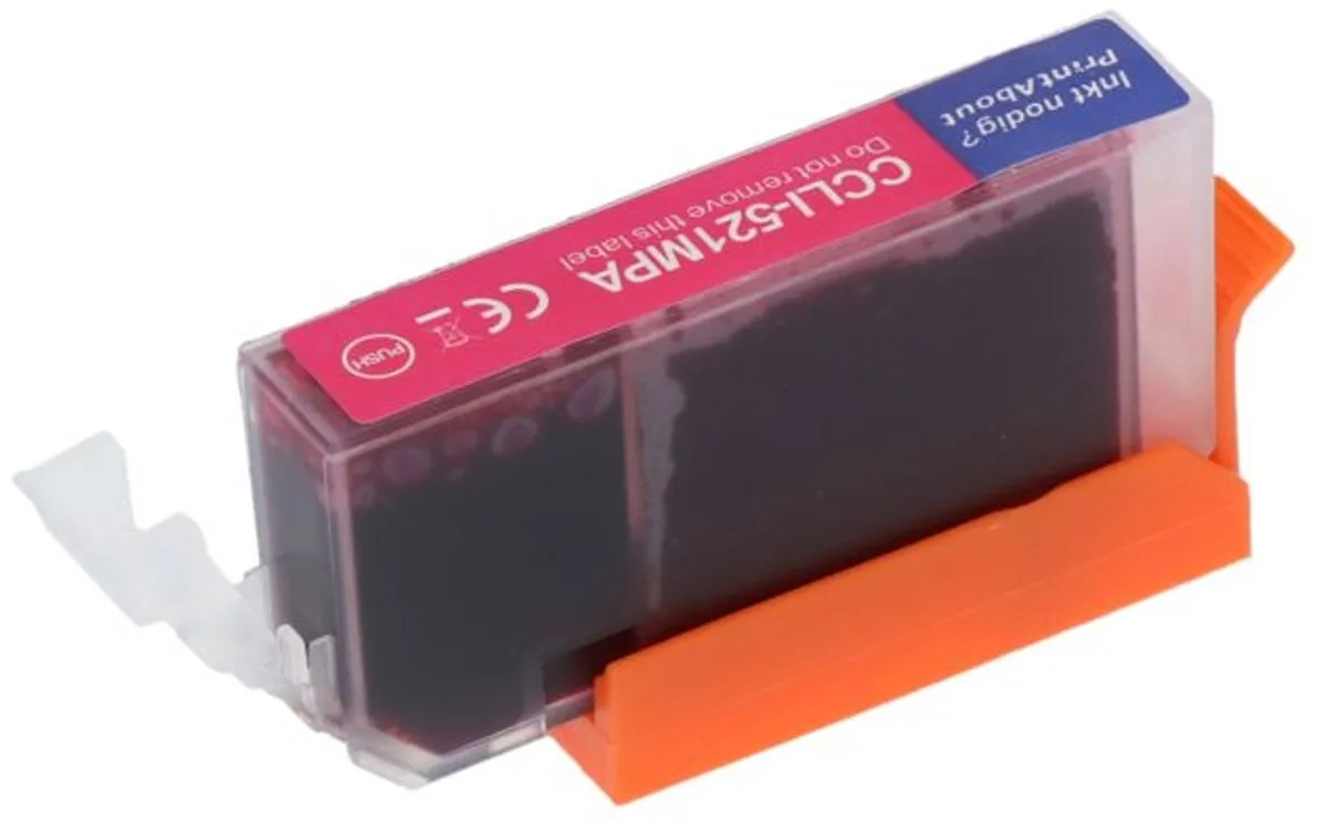 PrintAbout CLI-521M Inktcartridge Magenta - 13ml - o.a. Canon PIXMA