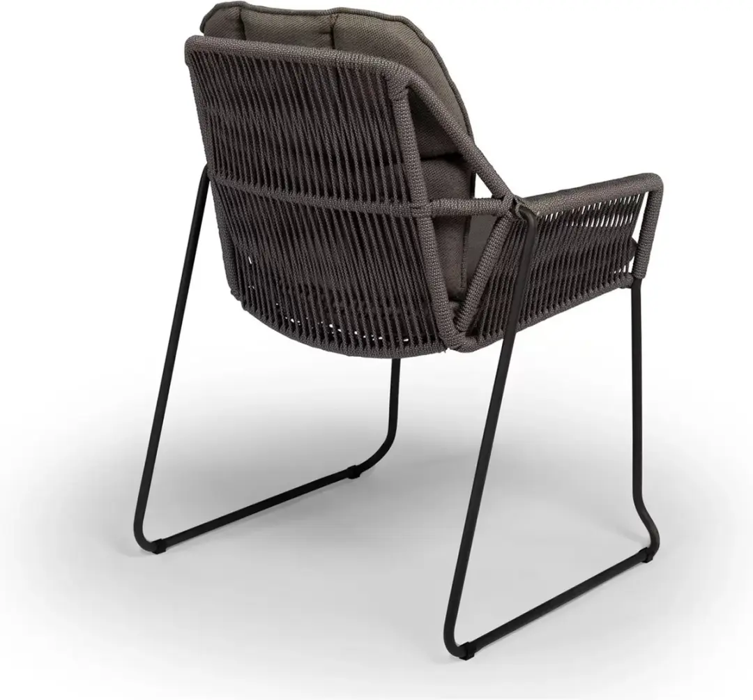 Tierra Outdoor Rivera Dining Tuinstoel - Charcoal - afbeelding 6 van 6
