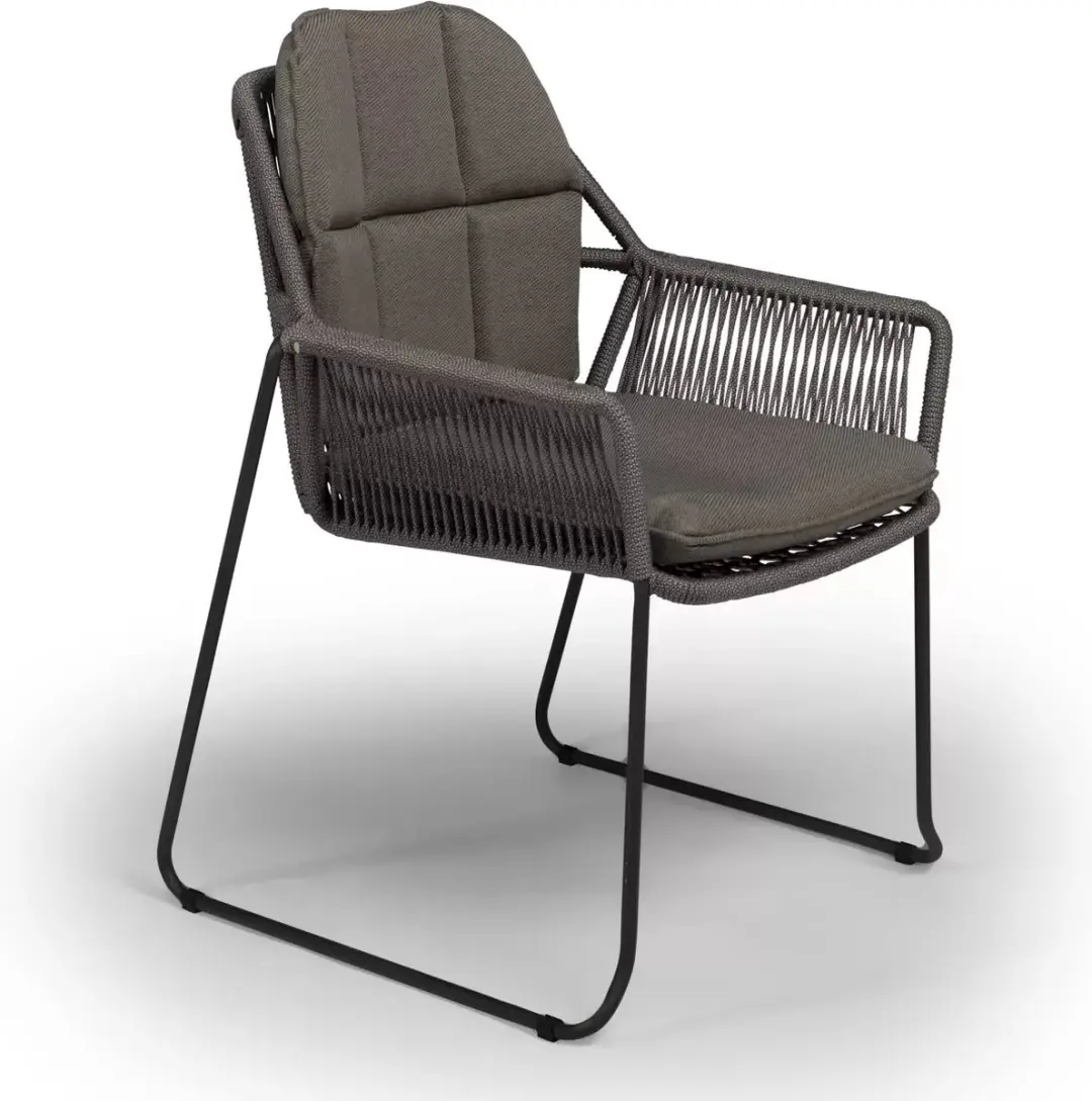 Tierra Outdoor Rivera Dining Tuinstoel - Charcoal - afbeelding 5 van 6