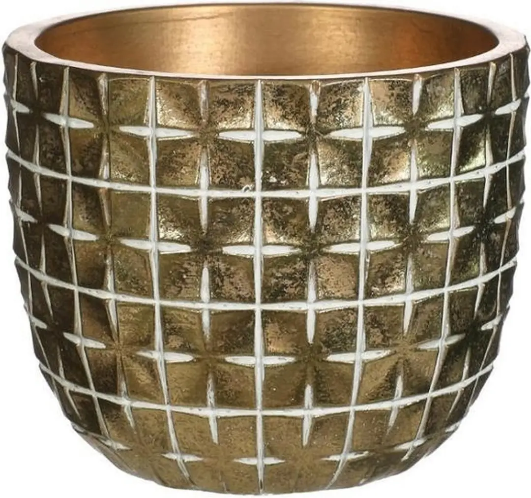 Ideas4Seasons Bloempot/plantenpot ruit motief Hanoi