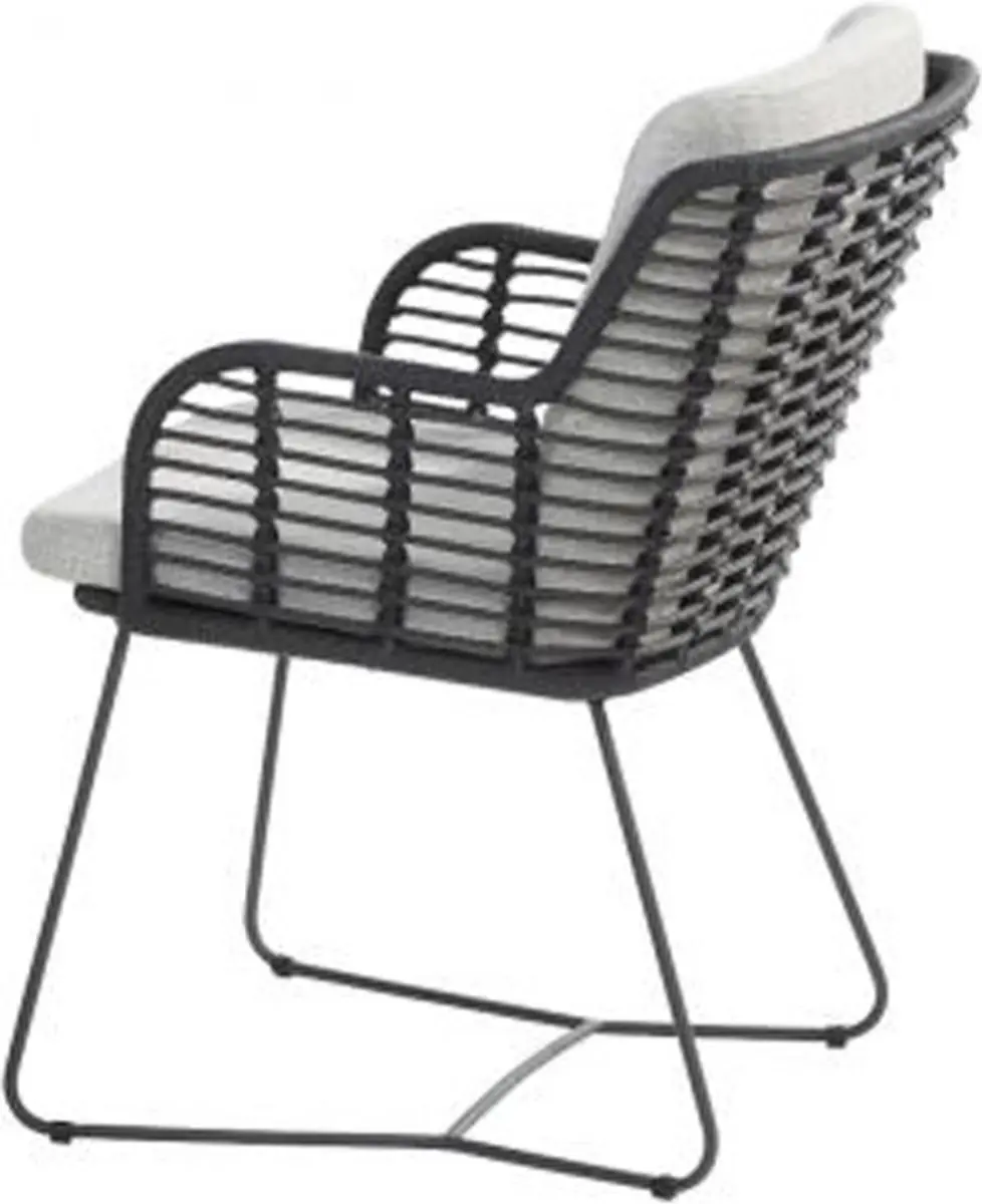 4 Seasons Outdoor Fabrice Tuinstoel - Donker grijs - afbeelding 3 van 6