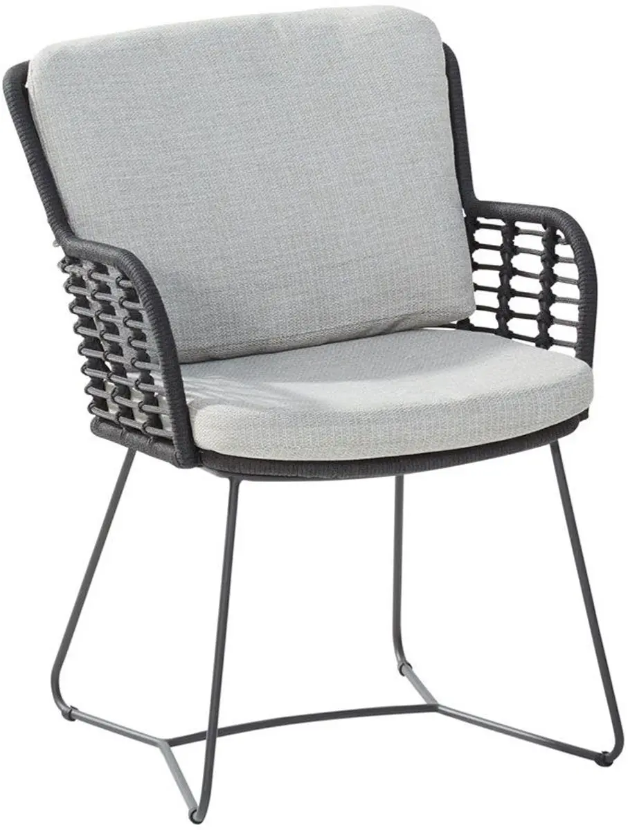 4 Seasons Outdoor Fabrice Tuinstoel - Donker grijs - afbeelding 2 van 6