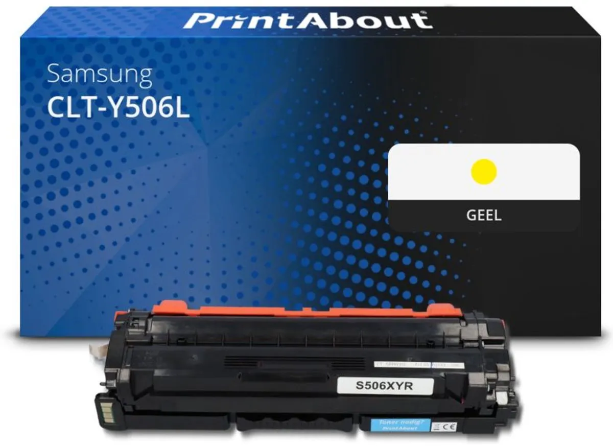 PrintAbout CLT-Y506L Geel Toner