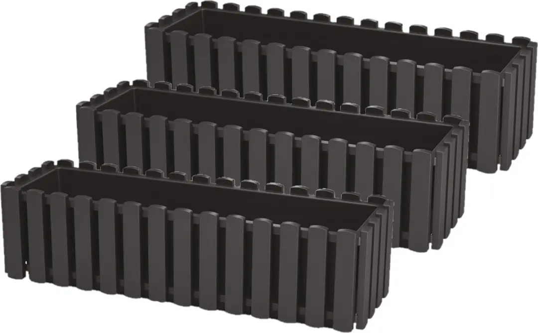 Prosperplast Plantenbak/bloembak Fence look