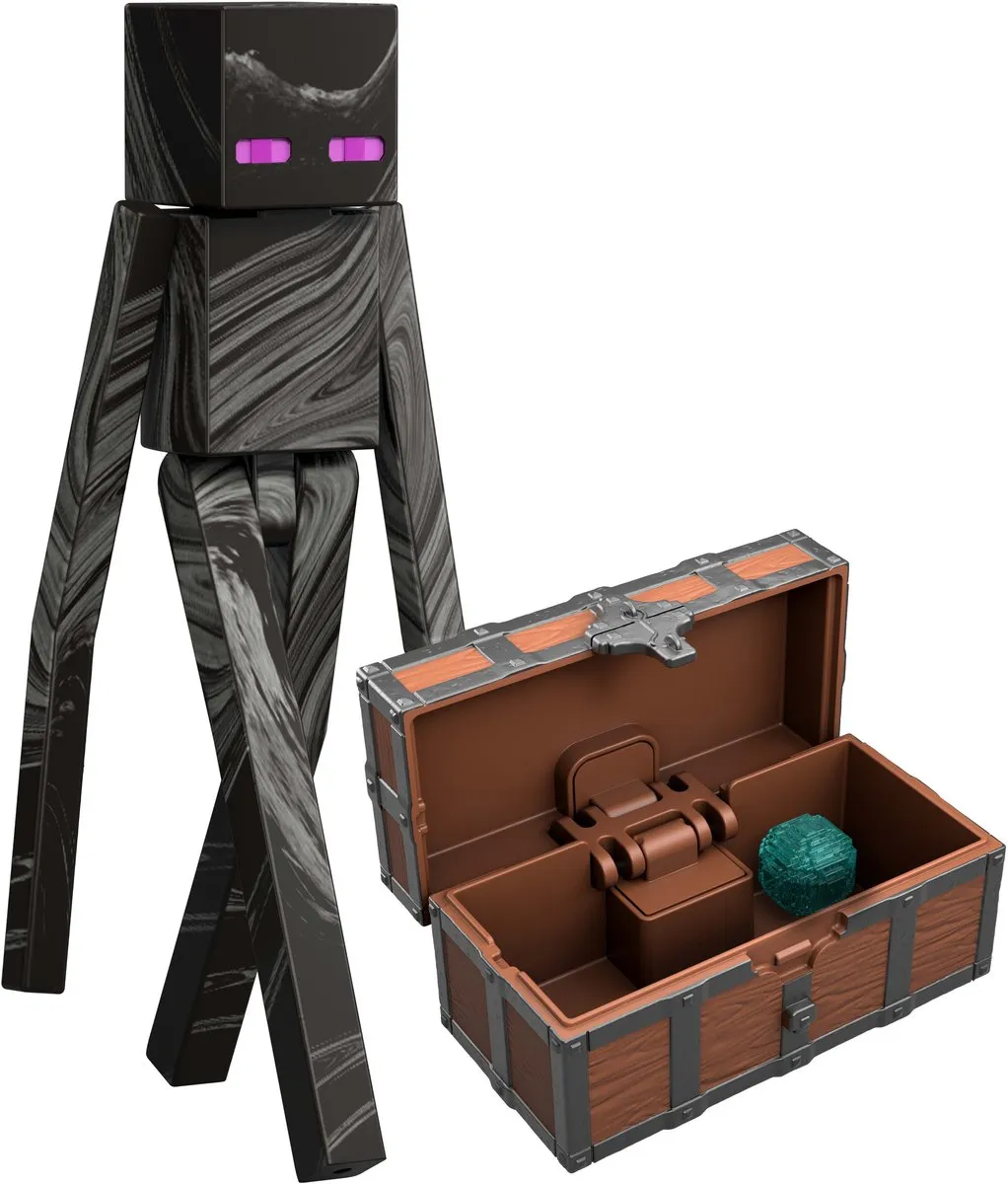 Minecraft Enderman Figuur JFR61 - Zwart