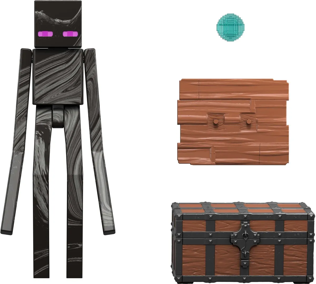 Minecraft Enderman Figuur JFR61 - Zwart