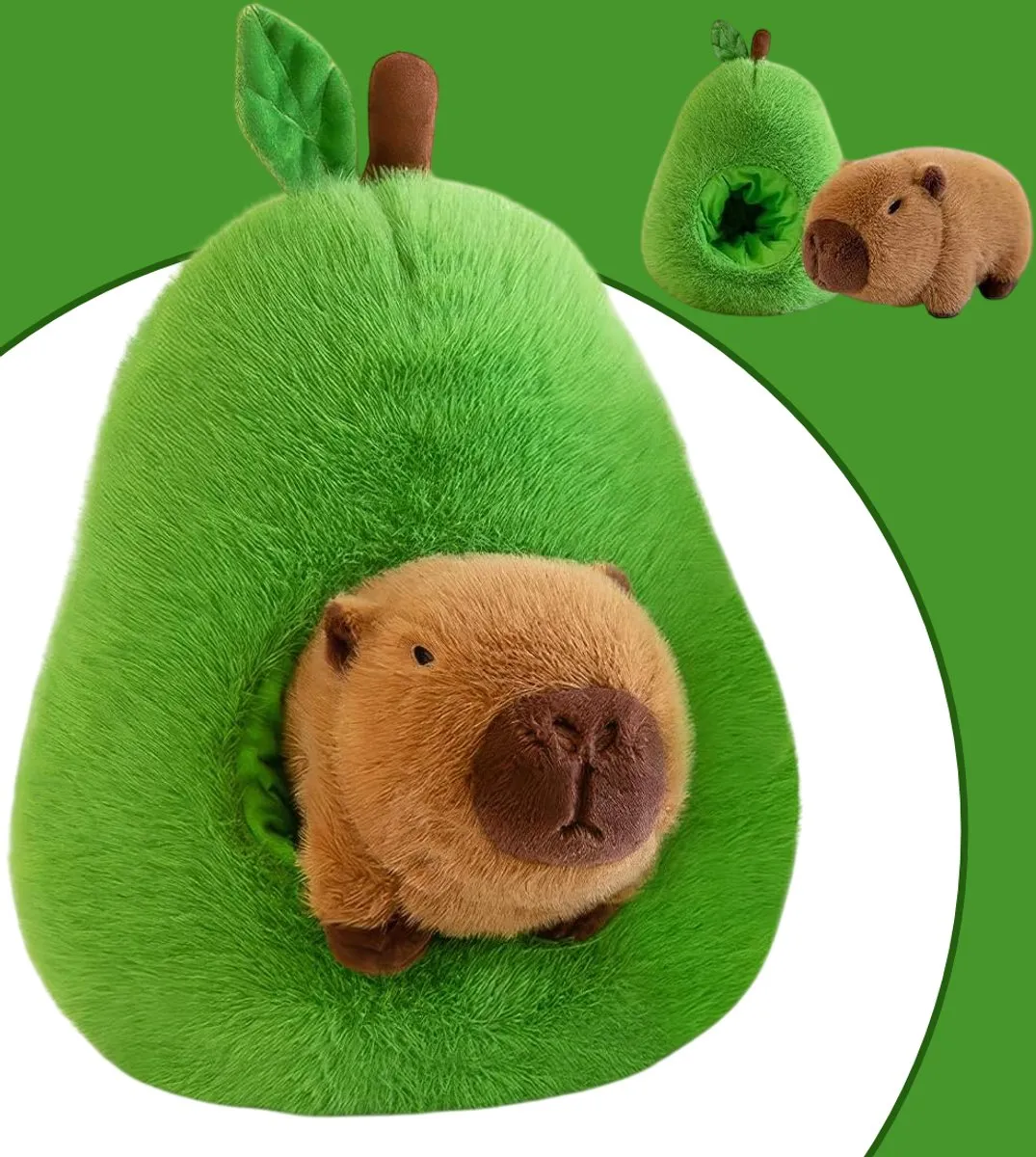 Topknuffels Capibara Knuffel Peer