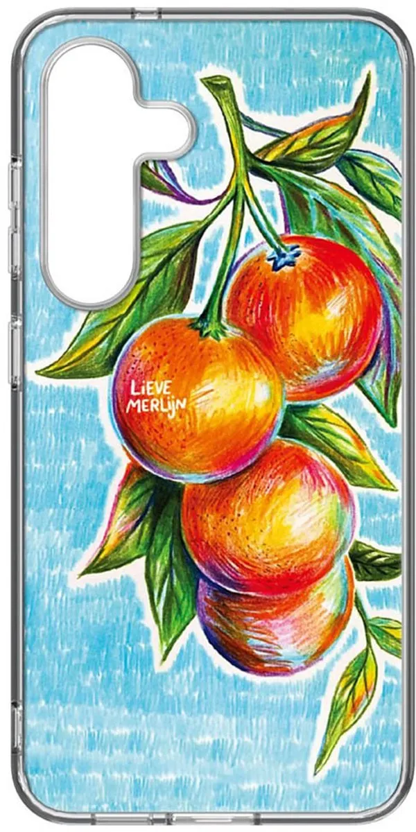 Samsung Lieve Merlijn Mandarin Hybrid Hoesje S25