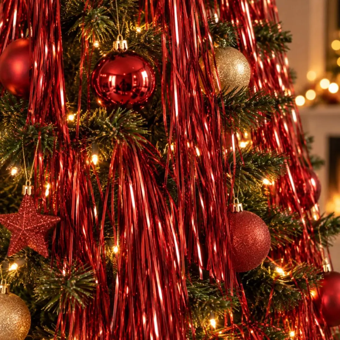 Decoris kerstboom folie slieren