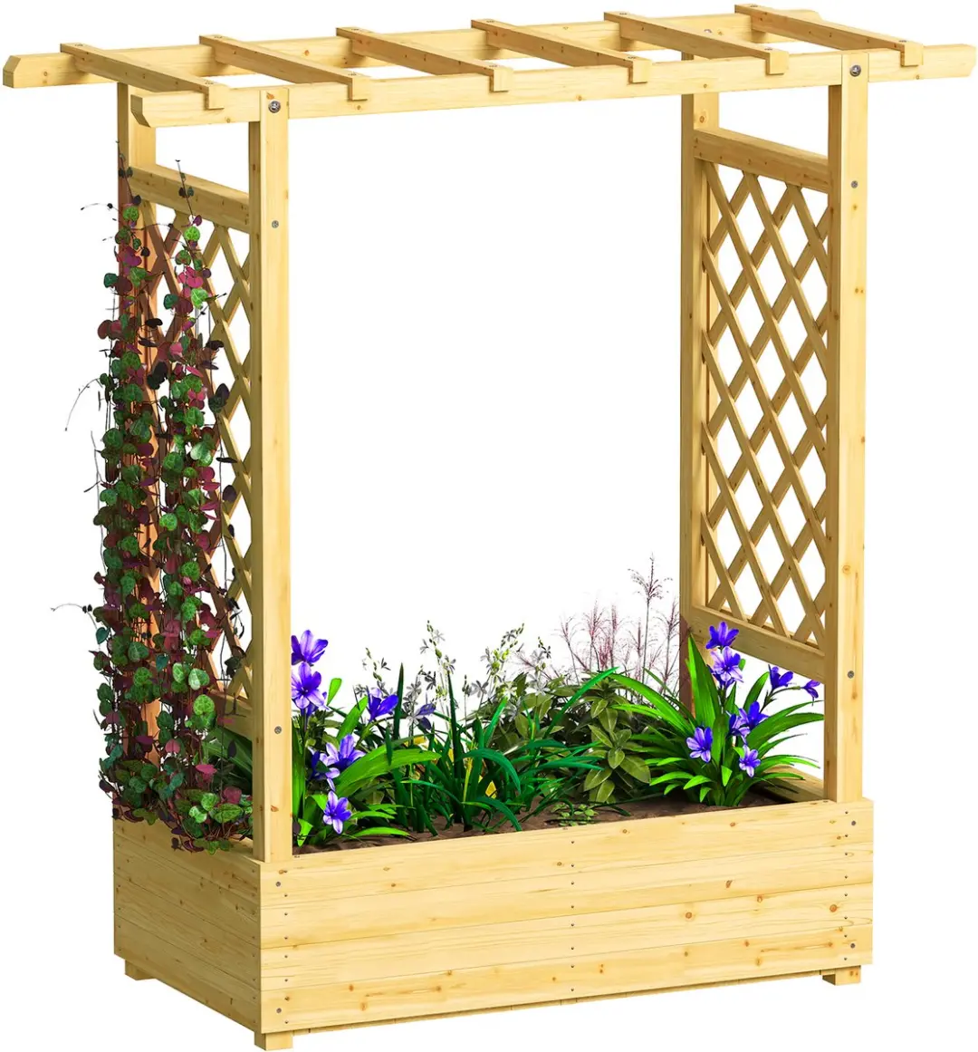 Outsunny Multifunctioneel Tuinbed