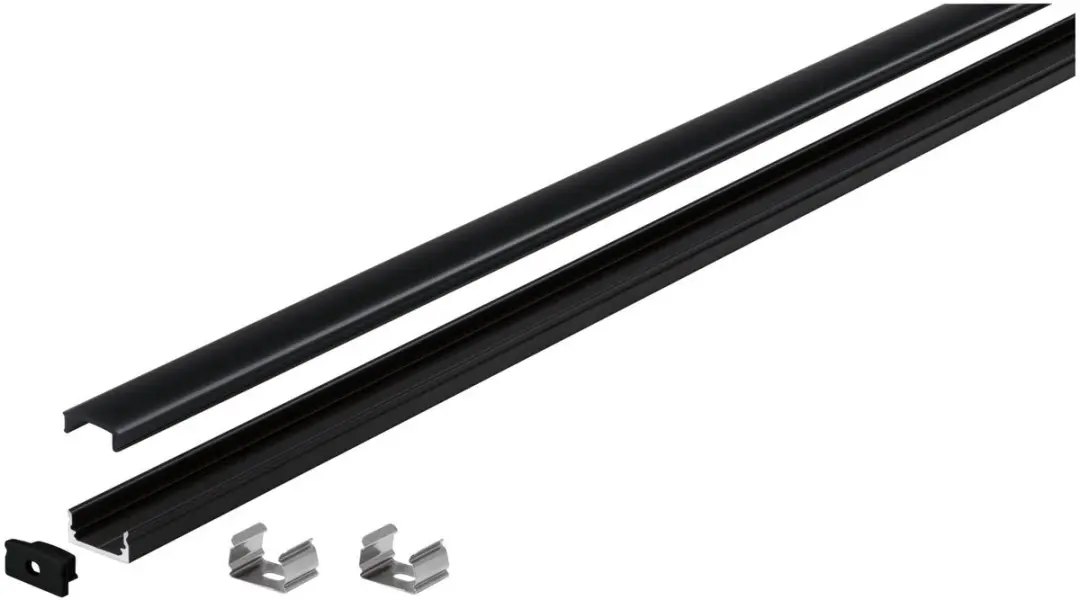Paulmann Base Profil LED Strip 1m - Zwart - afbeelding 5 van 6