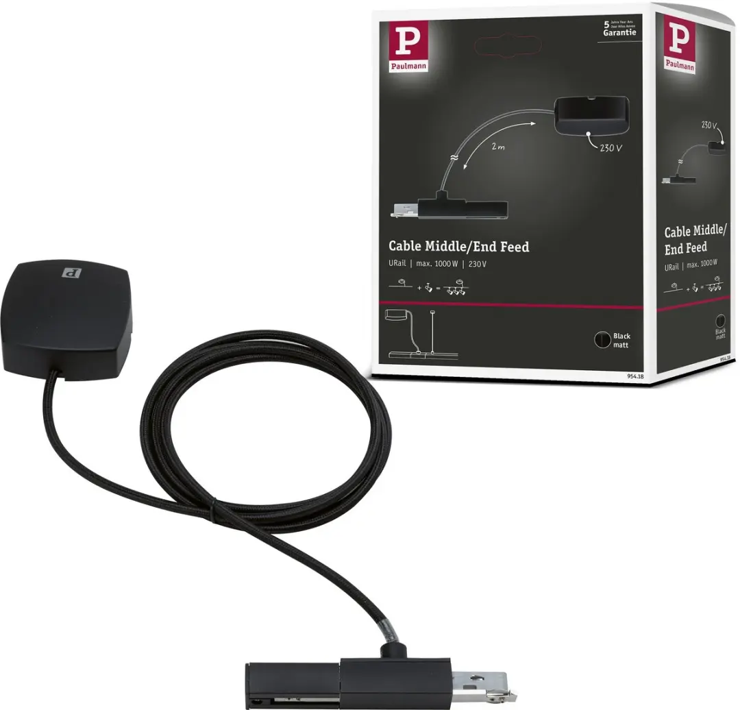 Paulmann URail Voeding Kabel 2m 95418