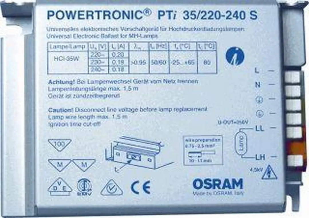 Osram Powertronic Voorschakelapparaat 39W - afbeelding 2 van 2