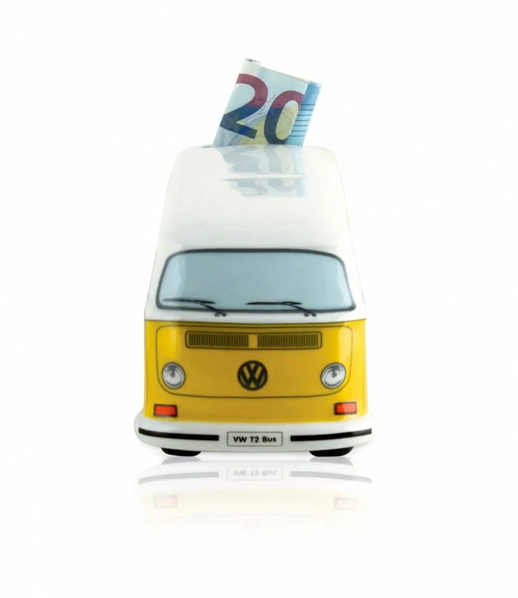 Volkswagen T2 Bus Spaarpot - Oranje