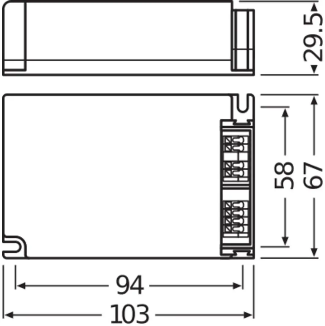 Osram OTI DALI 35/220-240/1A0 LED Driver - 35W - afbeelding 3 van 3