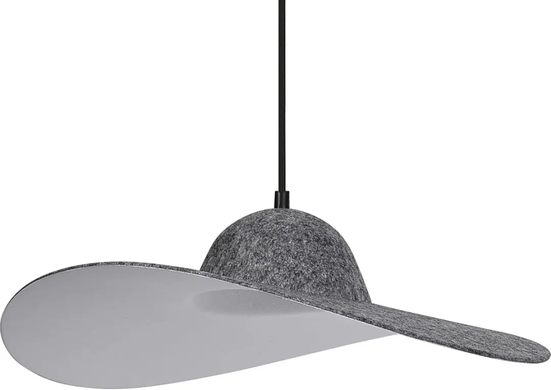 OSRAM Decor decoratieve hanglamp met vilten lampenkap, 500 mm, E27 fitting, vilt