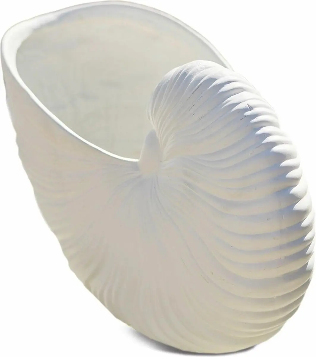 Loberon Bloempot Manteur - Wit - afbeelding 5 van 6