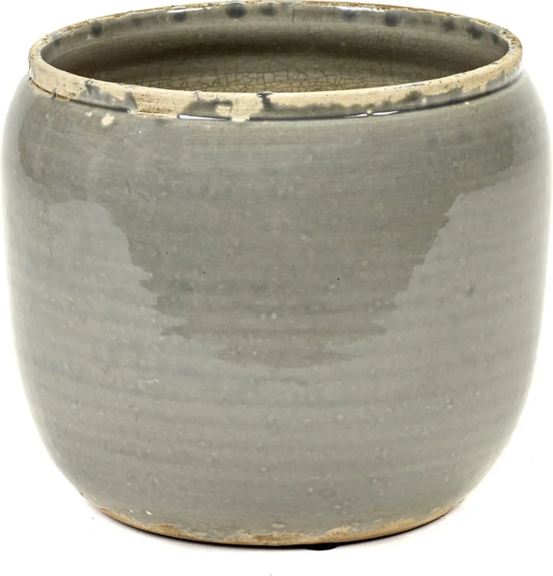 Serax Bloempot Costa Grijs D 16,5 cm H 16,5 cm