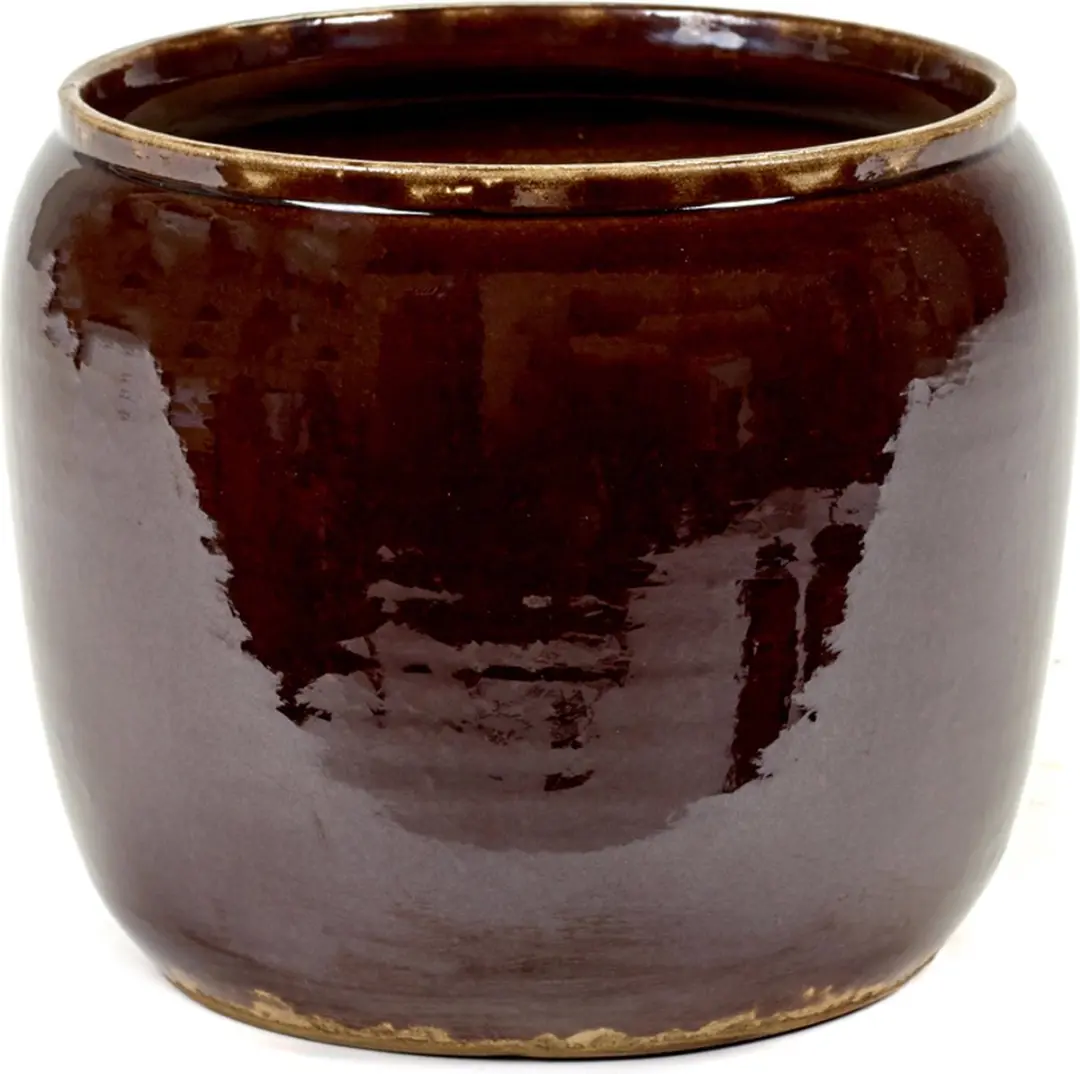 Serax Bloempot Costa Bruin D 16,5 cm H 16,5 cm
