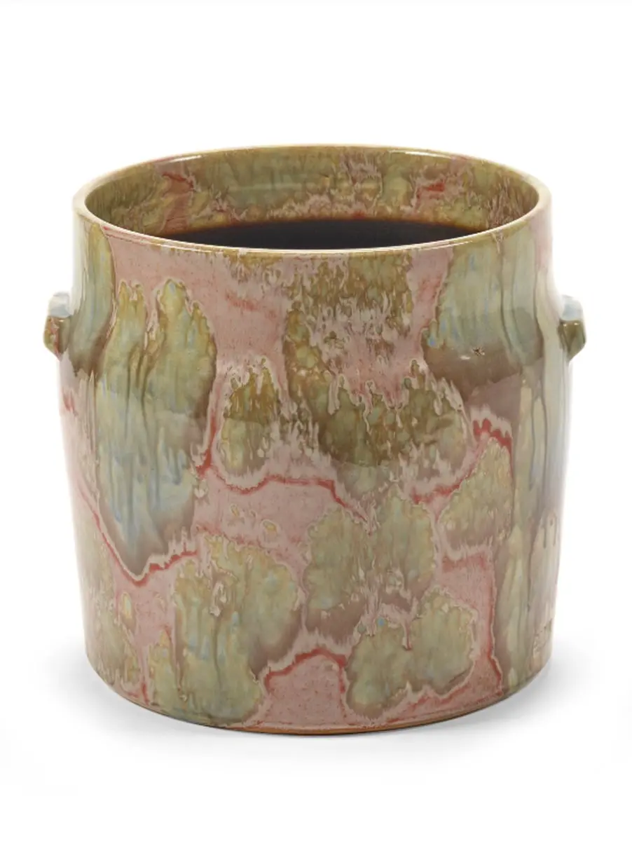 Serax Jars Pottery By Bloempot XL Beige Mystique D 35 cm H 33 cm Opening 28.5 cm