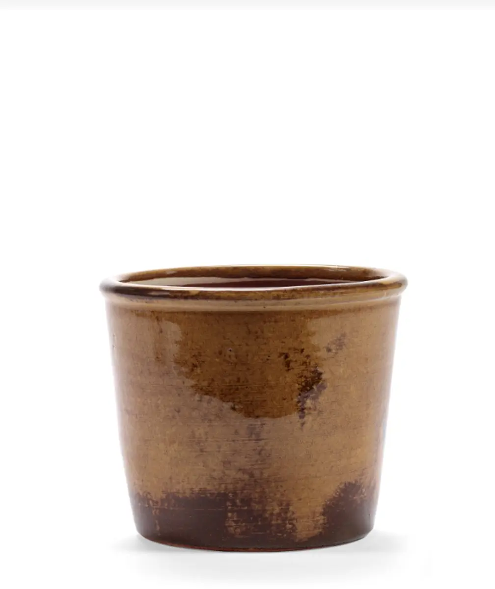 Serax Bloempot Bruin-Roest Bruin D 20 cm H 17 cm