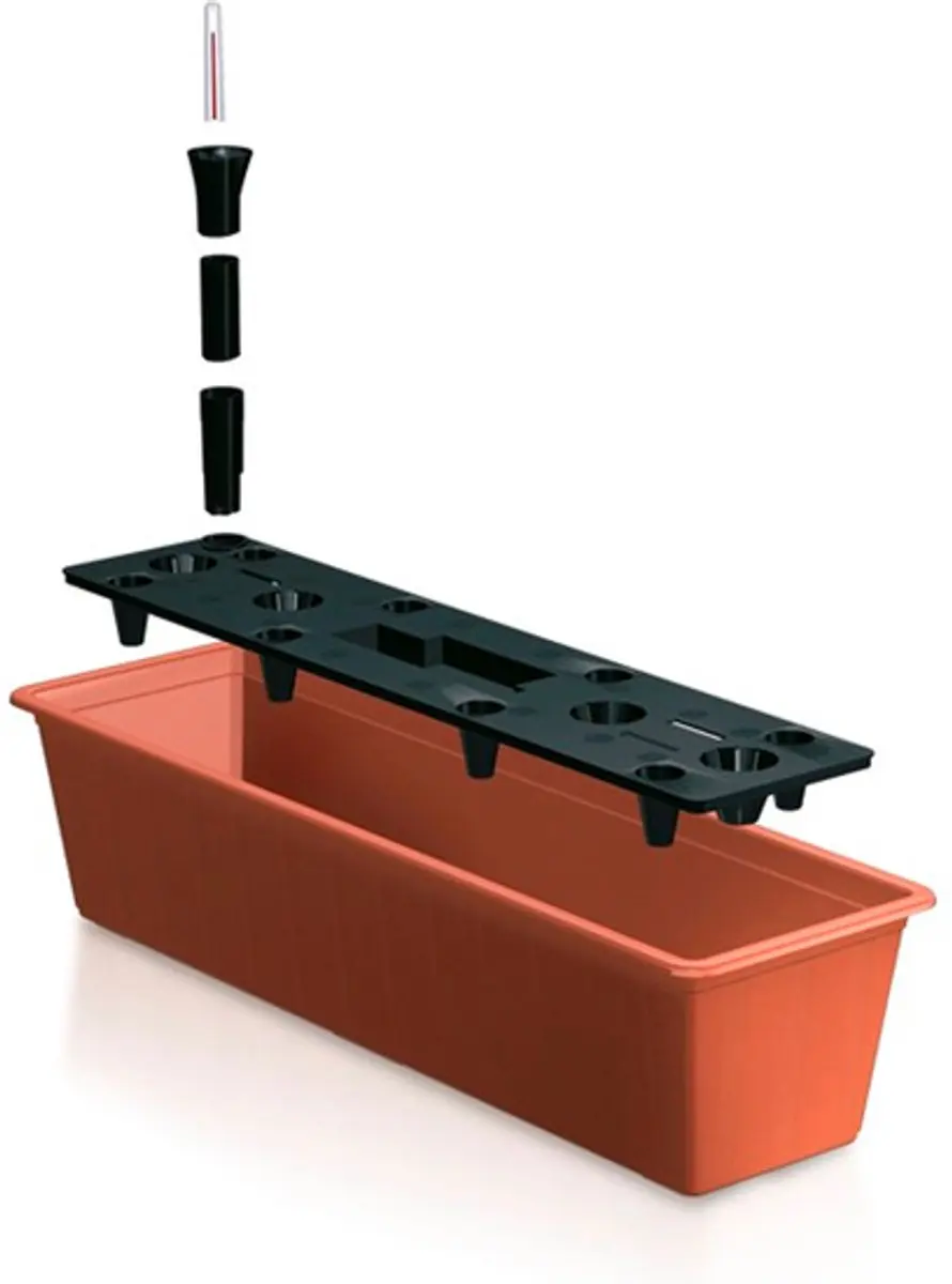 Prosperplast Balcony Can Bloembak 11L - Terracotta - afbeelding 4 van 6