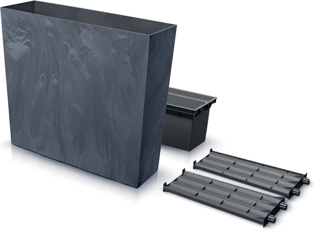 Prosperplast Urbi Case Beton Effect Bloempot 77cm