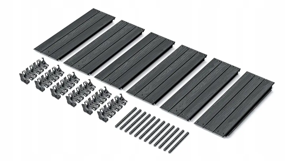 Prosperplast Modulaire Verhoogde Bloembak Garden XL - Antraciet - afbeelding 5 van 5