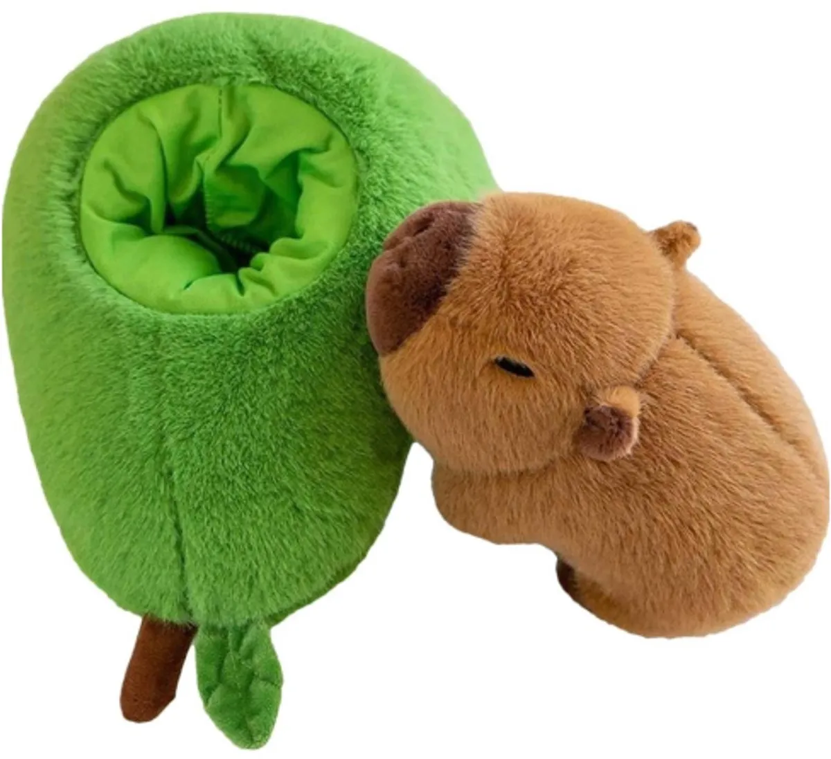Topknuffels Capibara Peer Pluche Knuffel 30cm - Bruin