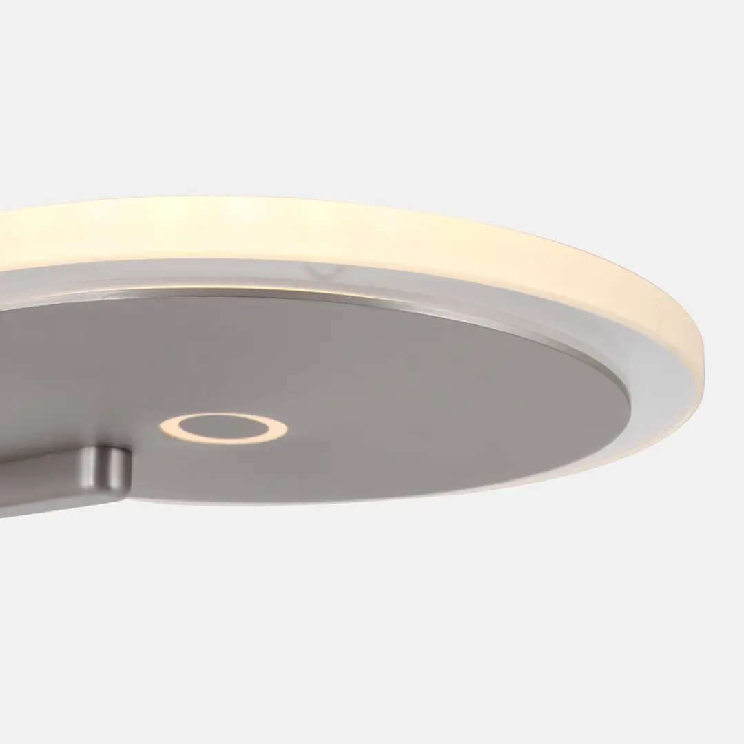 Steinhauer Turound Vloerlamp 2992ST - 187cm - Zilver - afbeelding 3 van 6