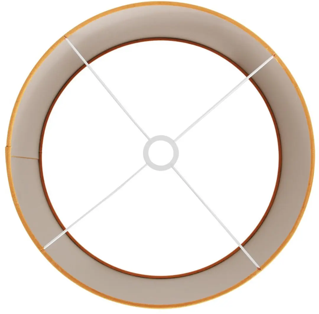 Steinhauer Goud/Geel Velours Lampenkap ⌀50cm - afbeelding 2 van 6