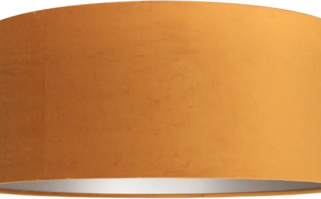 Steinhauer Goud/Geel Velours Lampenkap ⌀50cm - afbeelding 6 van 6
