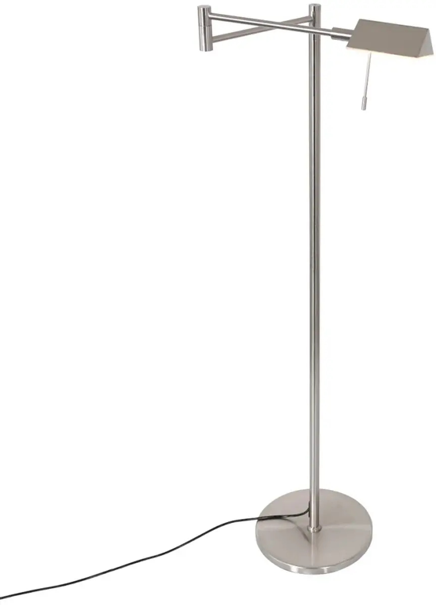 Steinhauer Retina 3083ST Vloerlamp - Zilver - afbeelding 3 van 6