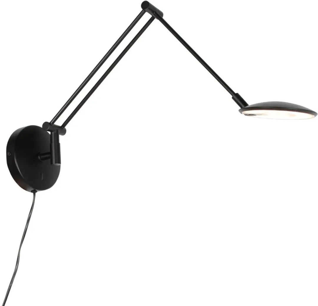 Steinhauer Zenith 2 LED Wandlamp - Zwart - afbeelding 6 van 6