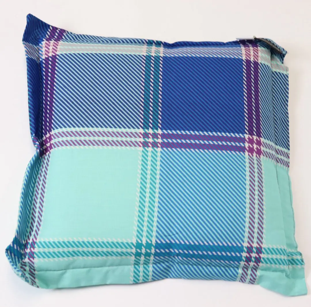 Madison zitkussen Hocker 43x43 cm Lucy blue