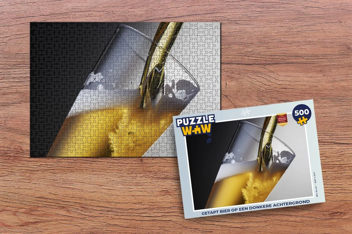 PuzzleWow Legpuzzel 500 Stuks - Multicolor