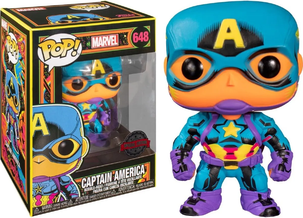 Marvel Funko POP! Captain America Verzamelfiguur 48845