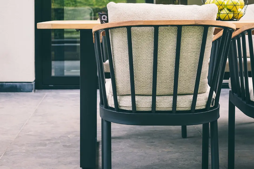 Apple Bee Condor Dining Tuinstoel - Zwart - afbeelding 4 van 5