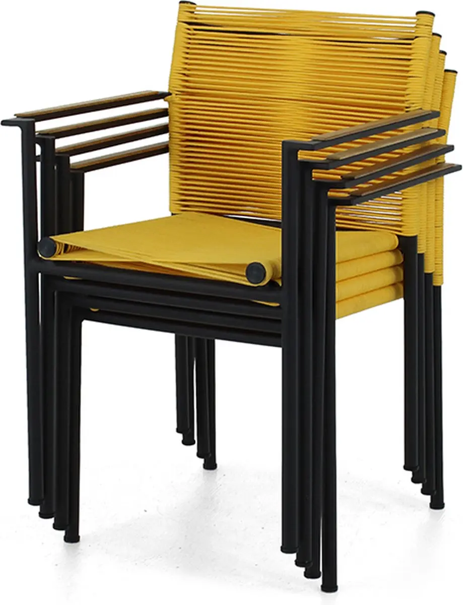 Apple Bee Jakarta Tuinstoel - Lemon - afbeelding 4 van 5