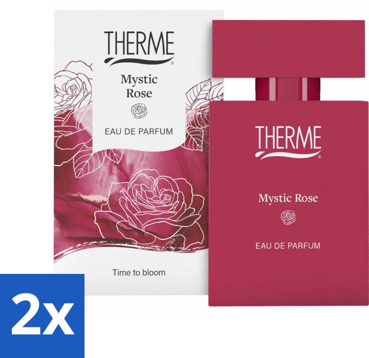 Therme Mystic Rose Eau de Parfum 30ml - 2 Stuks