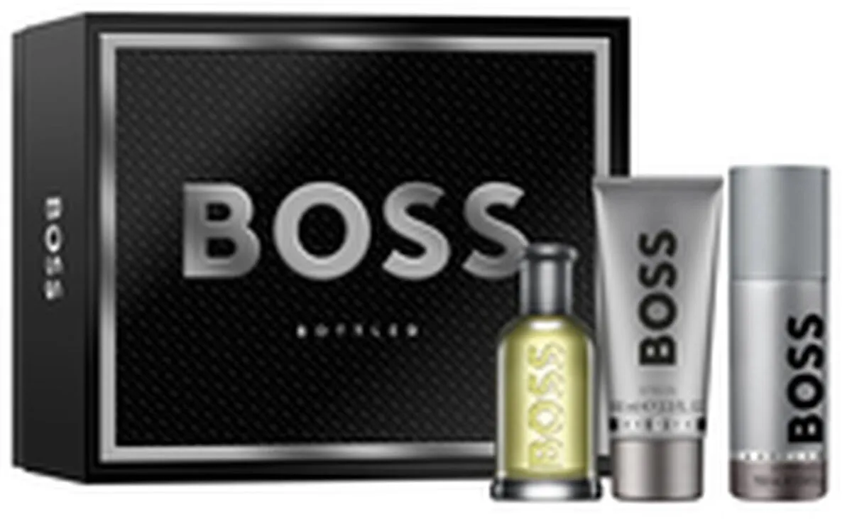 Hugo Boss Bottled Geschenkset - Douchegel, Deo & Parfum