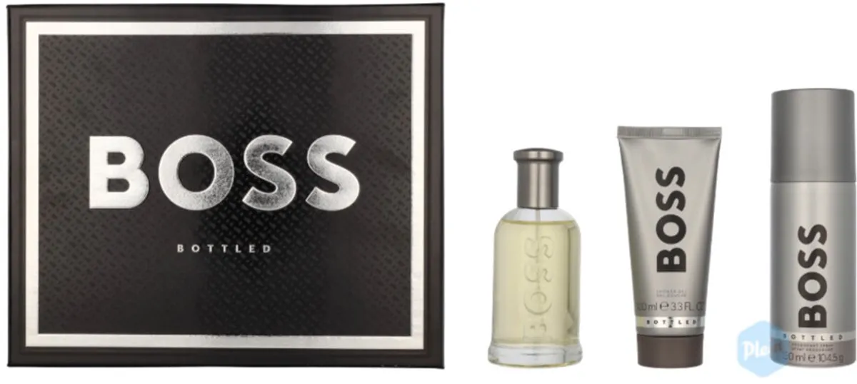 Hugo Boss Bottled Geschenkset - Douchegel, Deo & Parfum