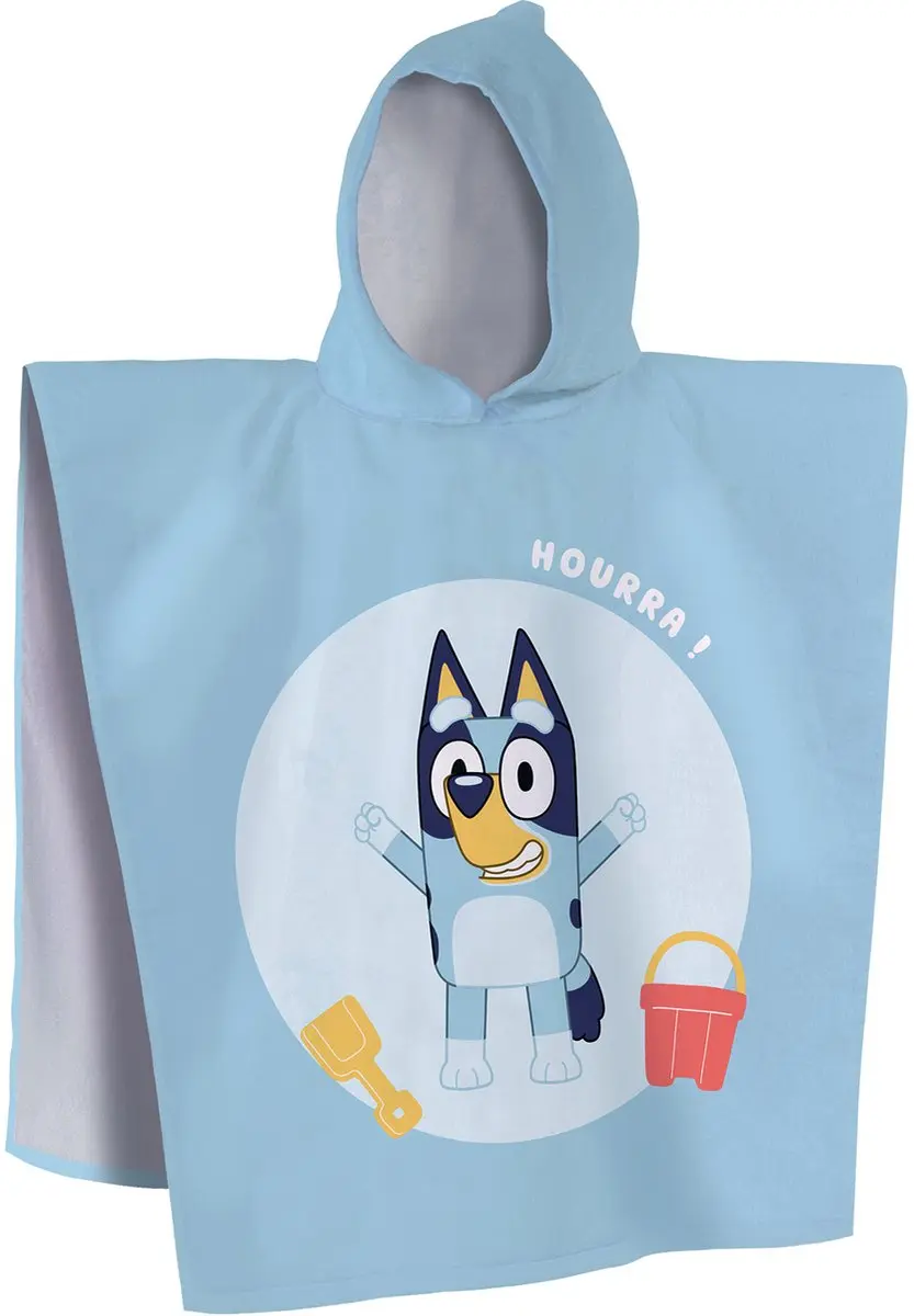 Bluey Poncho / Badcape, Hoera