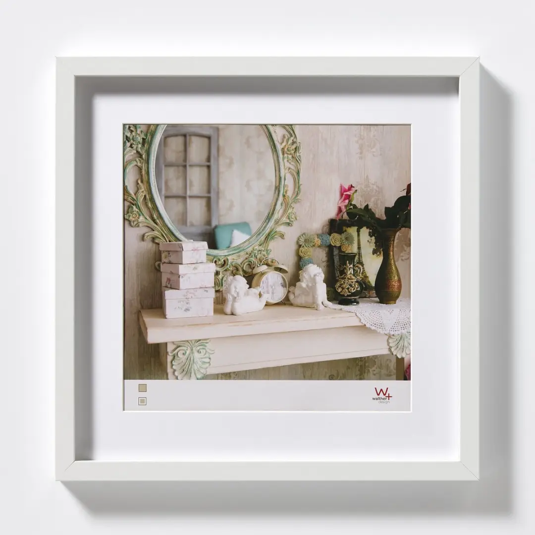 Walther Stockholm Fotolijst 40x40cm Wit