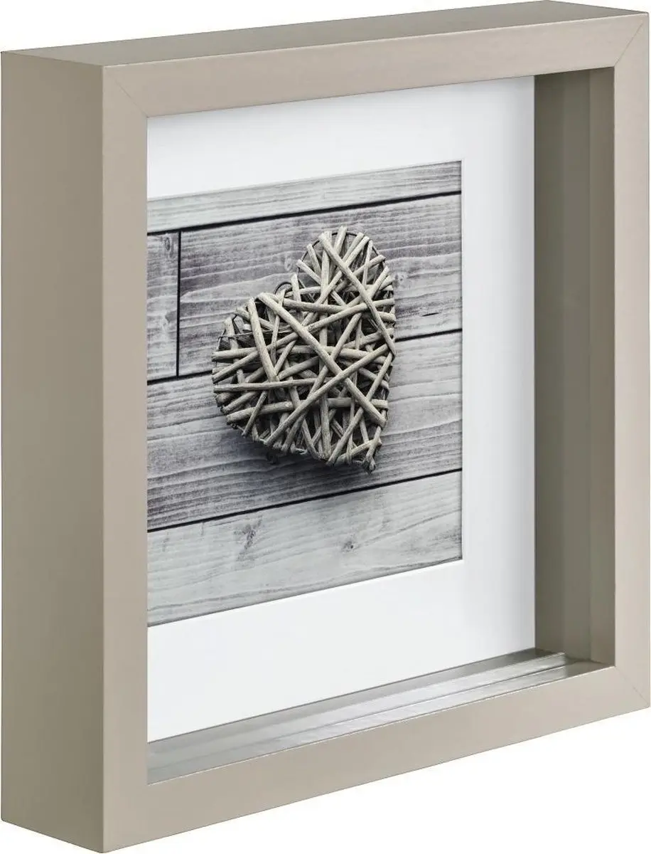 Hama Scala Fotolijst 23x23cm Taupe - afbeelding 2 van 6