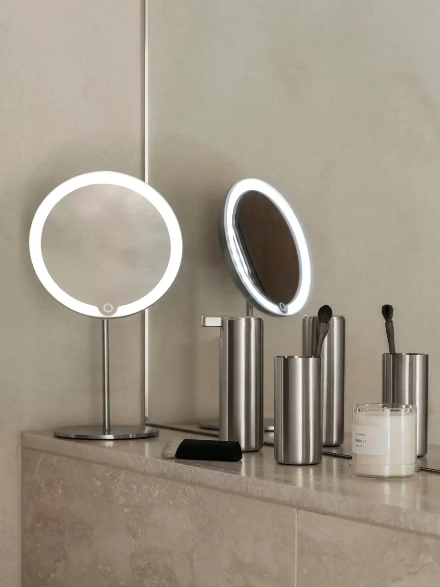 Blomus Modo LED Wandspiegel - Grijs - afbeelding 2 van 5